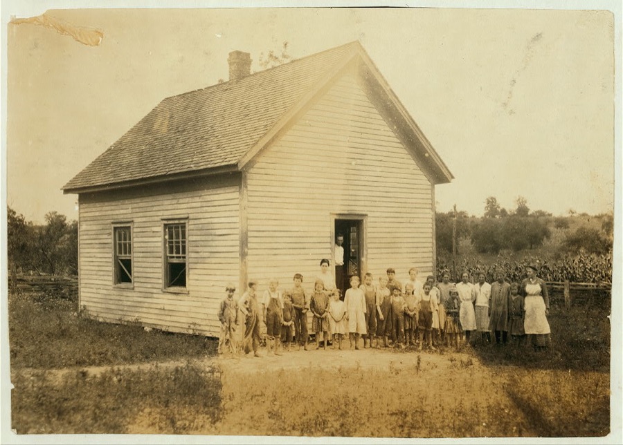 Walnut Grove School. Average attendance 20, out of an enrollment of 32. Absences chiefly due to berries. 51 in Census.  Location: Rockcastle County, Kentucky