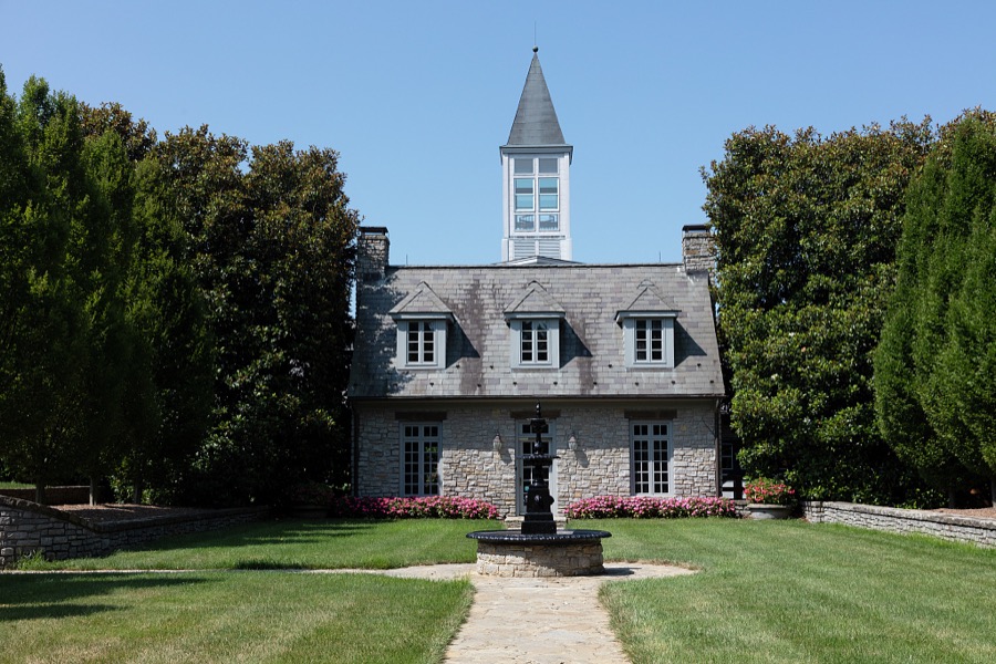 Visitor Center at Ashford Stud, breeding farm in Versailles, Kentucky, that is the American branch of the legendary Irish-based Coolmore Stud operation