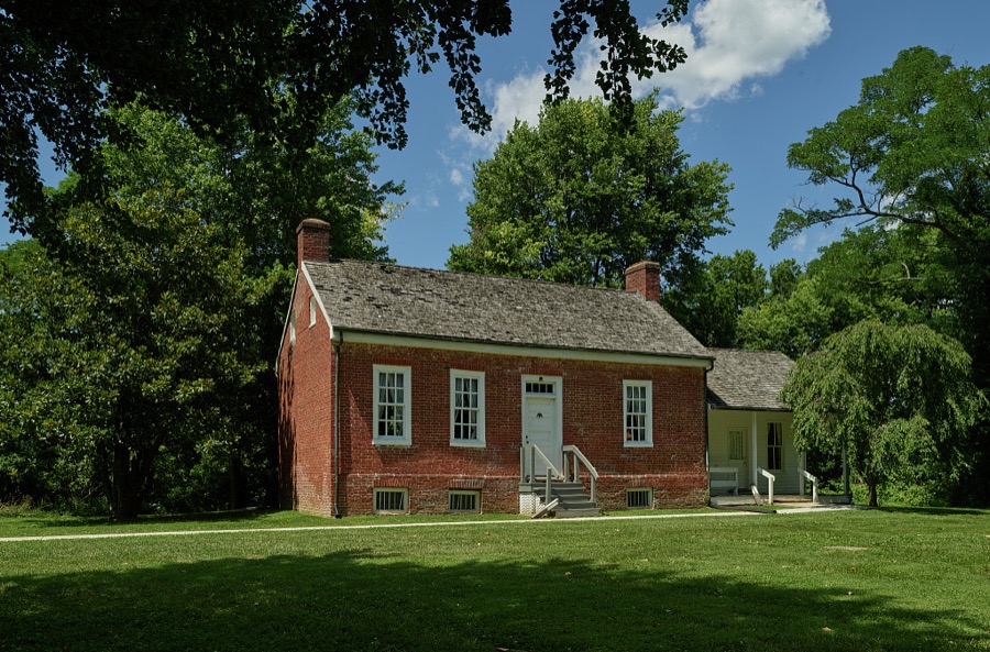The Masterson House in Carrollton, Kentucky, is one of the oldest (some say the oldest) surviving two-story brick buildings along the Ohio River from Pittsburgh, Pennsylvania, to Cairo, Illinois, where the Ohio meets the mighty Mississippi River