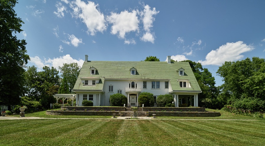 The Barker House in Carrollton, Kentucky, once home of a tobacco grower and broker Ralph M. Barker, known as "Mr. Tobacco," who also had a downtown building in his name during the height of Carrollton's run as the world's second (some say third) largest supplier of burleigh tobacco