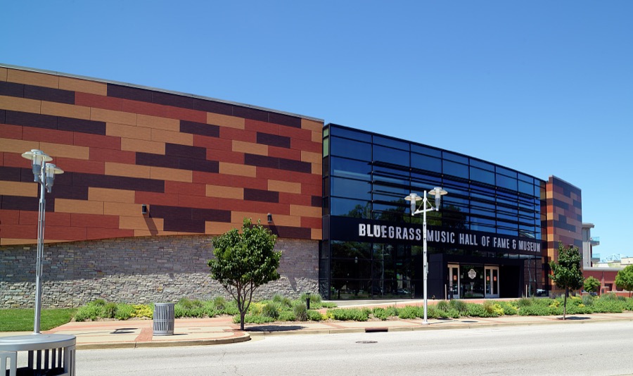 The Kentucky Bluegrass Museum in the Ohio River city of Owensboro, Kentucky's fourth-largest city