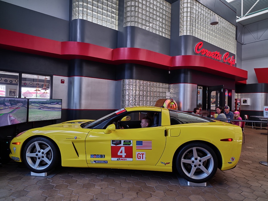 Exhibit at the National Corvette Museum in Bowling Green, Kentucky