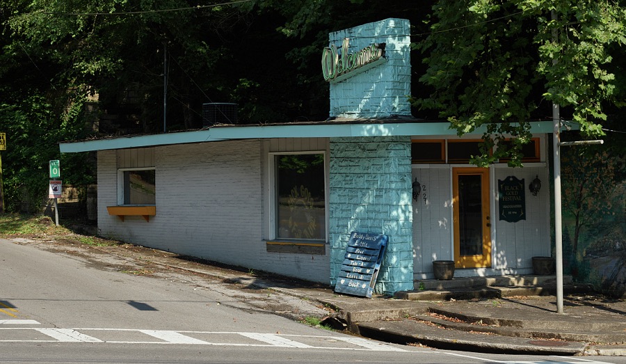 The Black Gold Festival headquarters in Hazard, a coal town of 4,500 or so population in the hills of southeastern Kentucky
