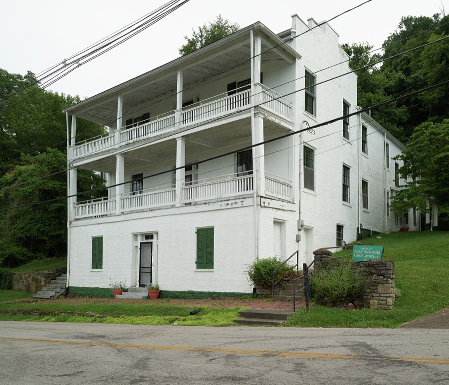 The Underground Railroad Museum in the Ohio River port city of Maysville, Kentucky