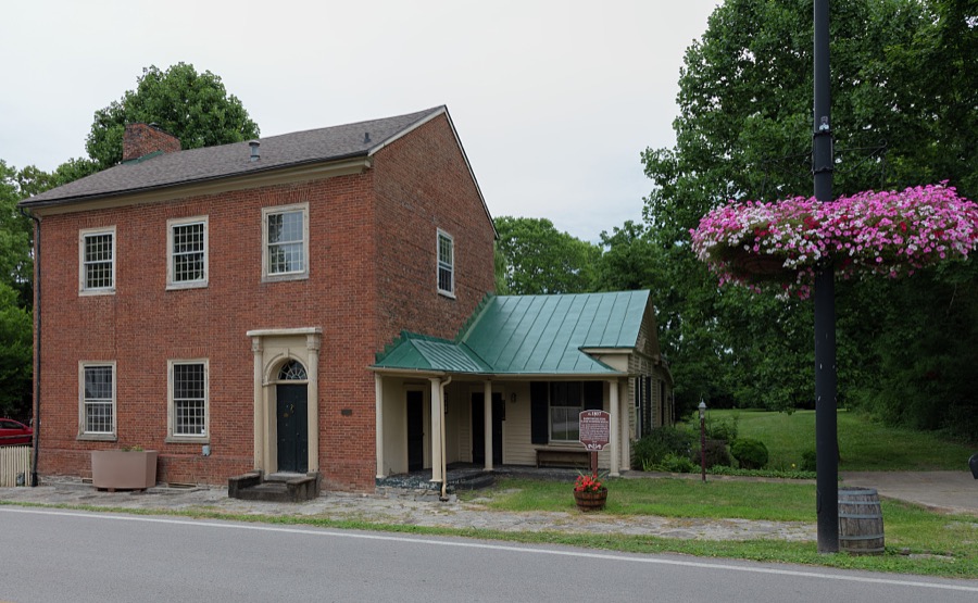 Often (mistakenly) called the Harriet Beecher Stowe House in Old Washington, once a stand-alone Kentucky settlement now (as of 2020) incorporated into the Ohio River city of Maysville, this was the house of a slaveholder whom the abolitionist visited in the early 19th Century