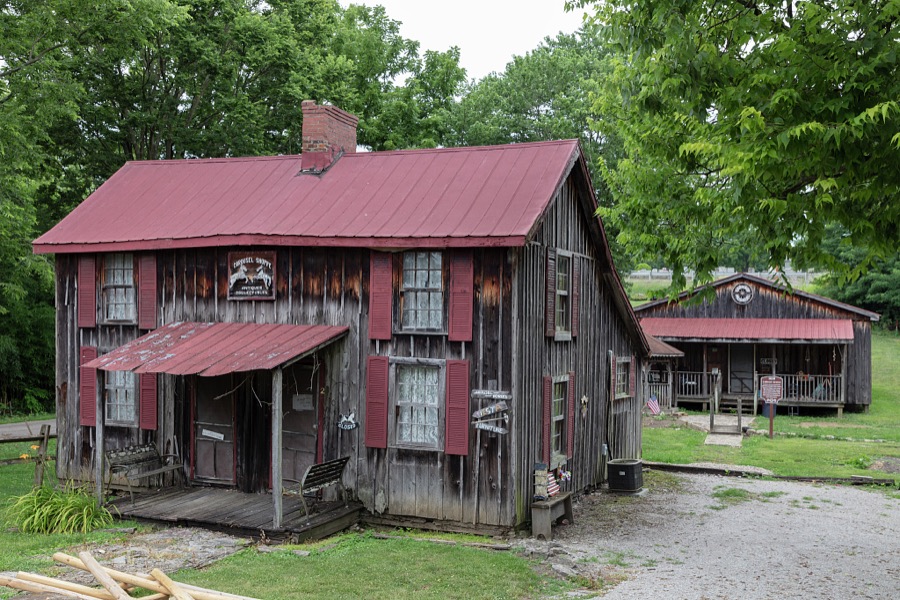 The Carousel Shoppe, an antiques-and-collectibles store in Old Washington, once a stand-alone Kentucky settlement now (as of 2020) incorporated into the Ohio River city of Maysville