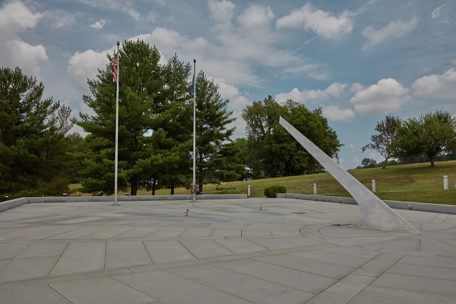 The Kentucky Vietnam Veterans Memorial in Frankfort, the state's capital city