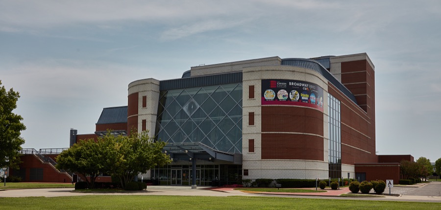 The Carson Center for the Performing Arts in Paducah, a Kentucky city at the confluence of the Ohio and Tennessee rivers