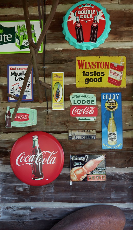 Scene at the Hitching Post, a country store, ice-cream shop, and souvenir venue in Aurora, Kentucky, near the Tennessee border and the Land Between the Lakes, a bucolic National Recreation Area on narrow ridge between Barkley Lake and Kentucky Lake, both manmade from waters below dams created by the Tennessee Valley Authority, that flow into both Kentucky and Tennessee