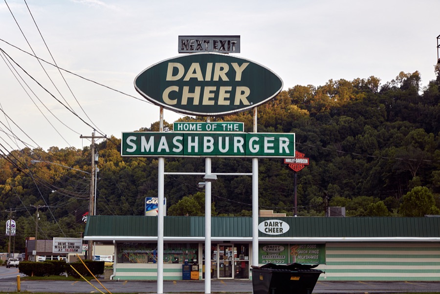 The Dairy Cheer restaurant in Pikeville, an eastern Kentucky city named for General Zebulon Pike, the explorer who discovered Pikes Peak in Colorado