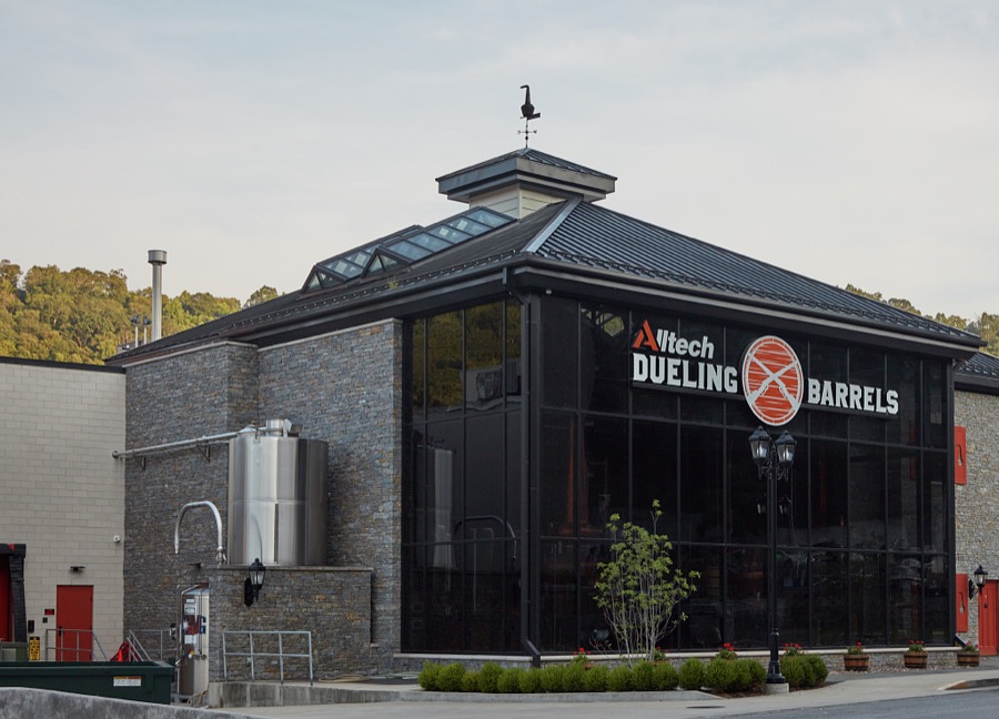 Dueling Barrels, a small craft distillery of bourbon whiskey in Pikeville, an eastern Kentucky city named for General Zebulon Pike, the explorer who discovered Pikes Peak in Colorado
