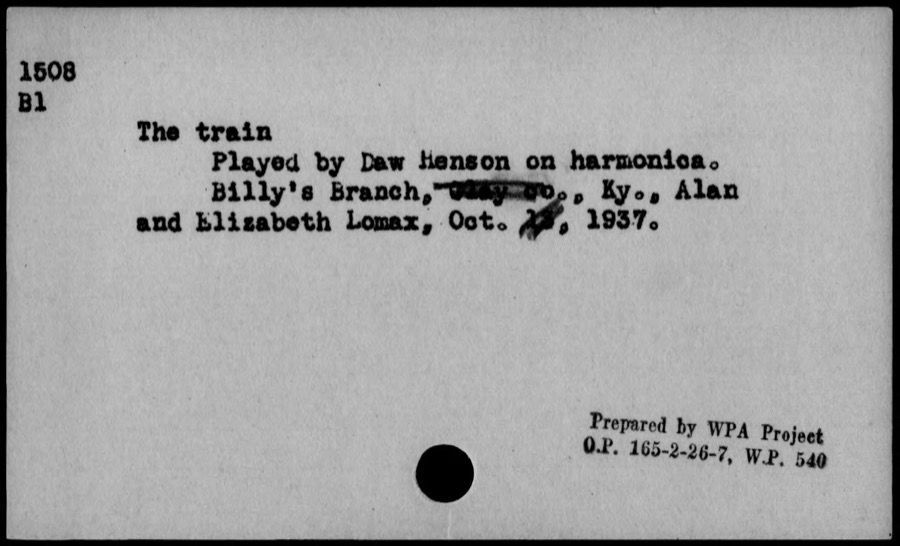 The train