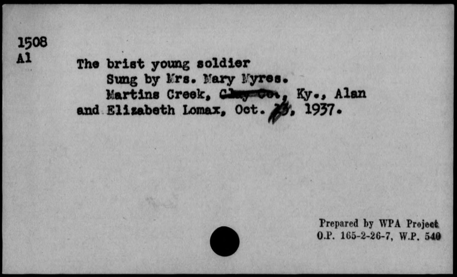 The brist young soldier