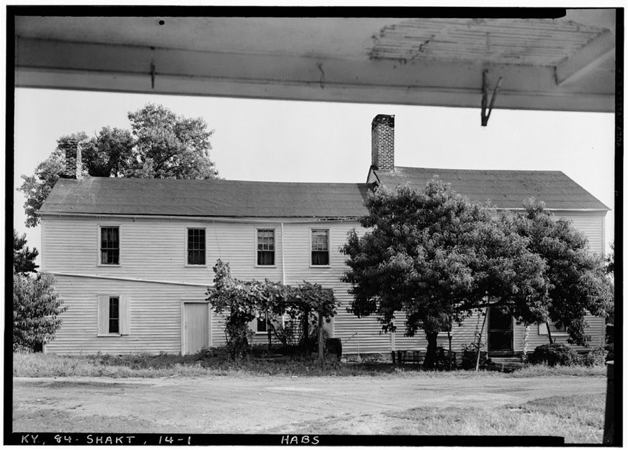 Shaker East Family Wash House, North side of Village Road, North of U.S. Route 68 & State Route 33 intersection, Shakertown, Mercer County, KY