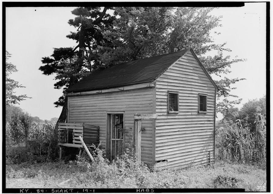 Men's Shower, Shakertown, Mercer County, KY