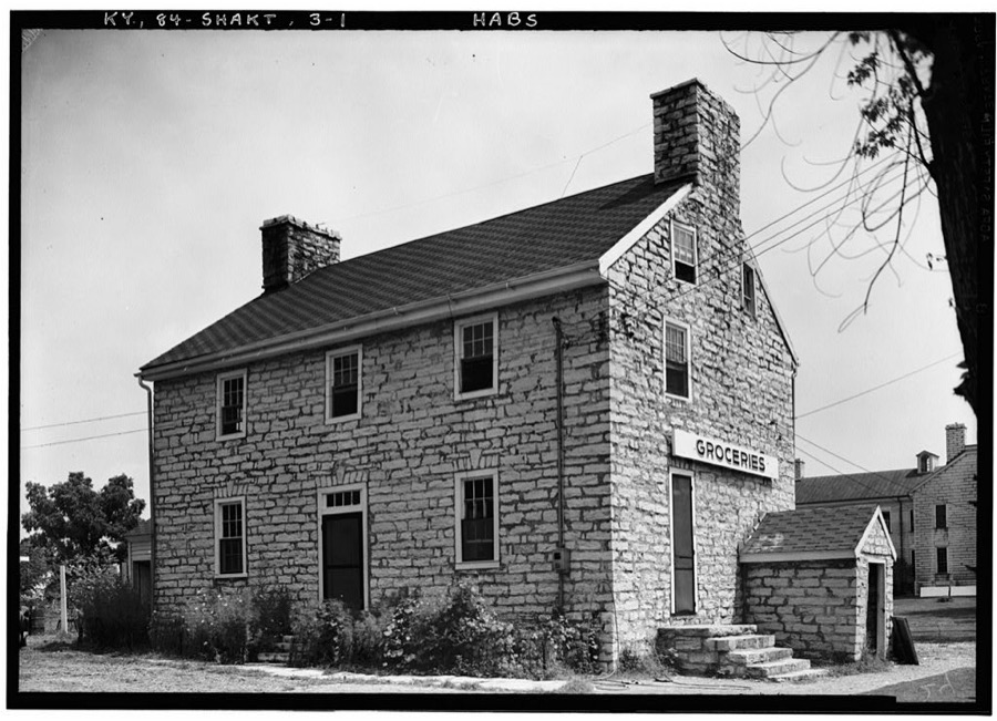 Shaker Centre Family Dwelling House (First), North side of Village Road, North of U.S. Route 68 & State Route 33 intersection, Shakertown, Mercer County, KY