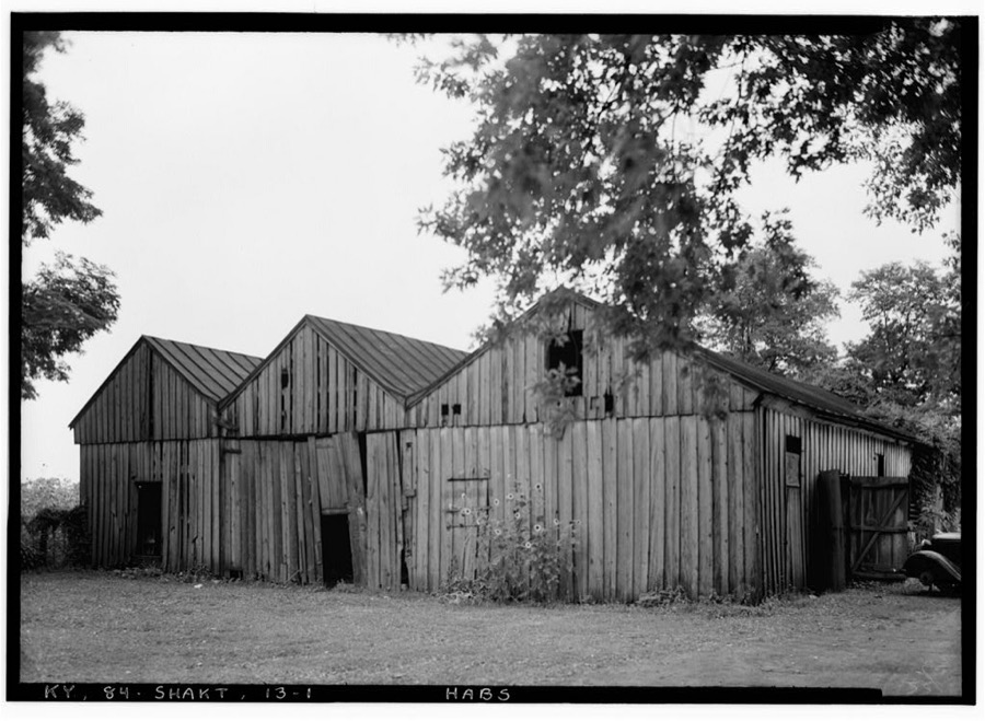 Barn, Shakertown, Mercer County, KY