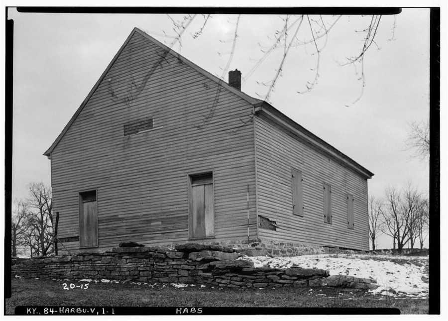 Mud Meetinghouse, Dry Branch Road, Harrodsburg, Mercer County, KY