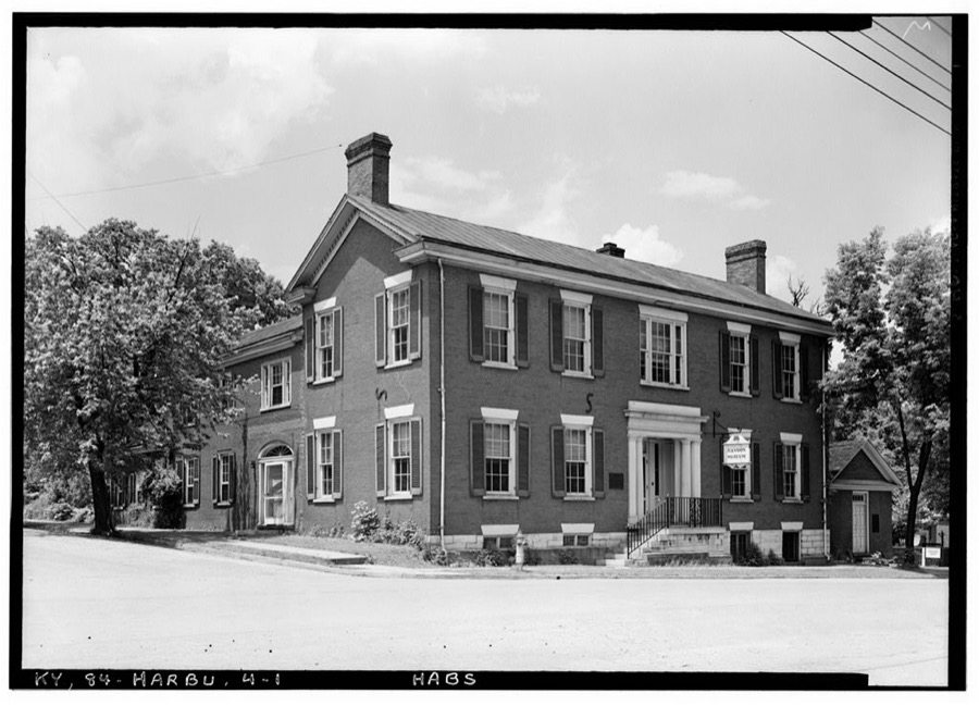 The Mansion, Old Fort Harrod State Park, formerly Pioneer Memorial State Park, Harrodsburg, Mercer County, KY