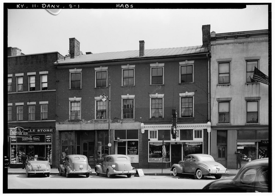 Davenport Tavern, West Main Street, Danville, Boyle County, KY