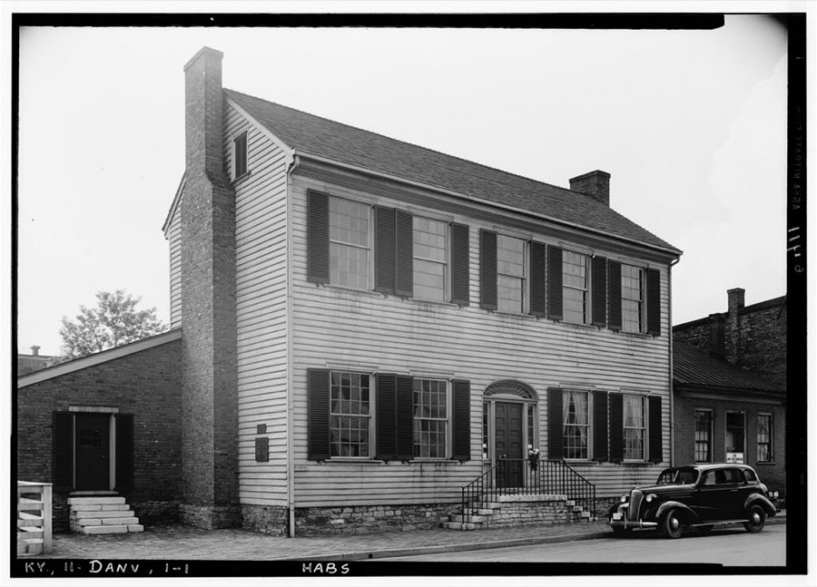 Dr. Ephraim McDowell House, 125 South Second Street, Danville, Boyle County, KY