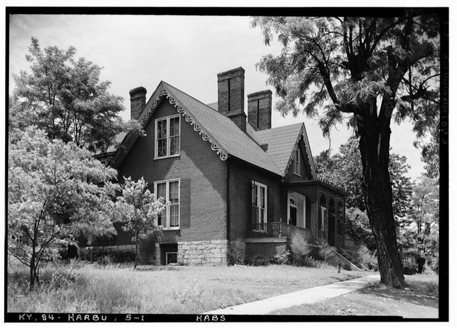 Zachary Smith House, Hillcrest & South Greenville Streets, Harrodsburg, Mercer County, KY