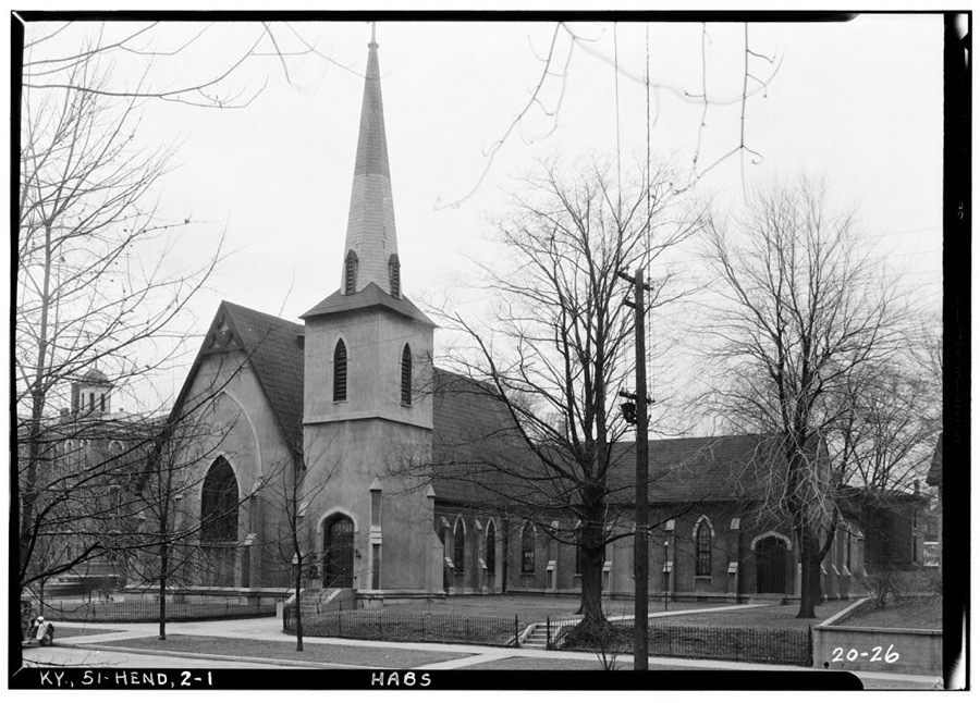 St. Paul's Episcopal Church, Third & Main Streets, Henderson, Henderson County, KY