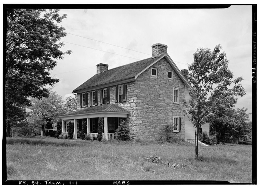 McAfee House, Talmage, Mercer County, KY