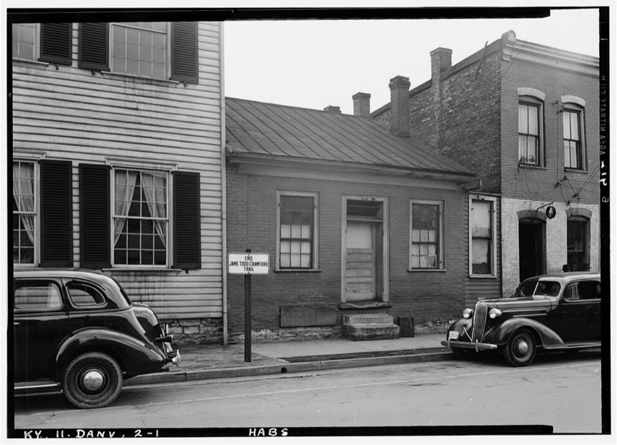 Dr. Ephraim McDowell Apothecary Shop, 123 South Second Street, Danville, Boyle County, KY