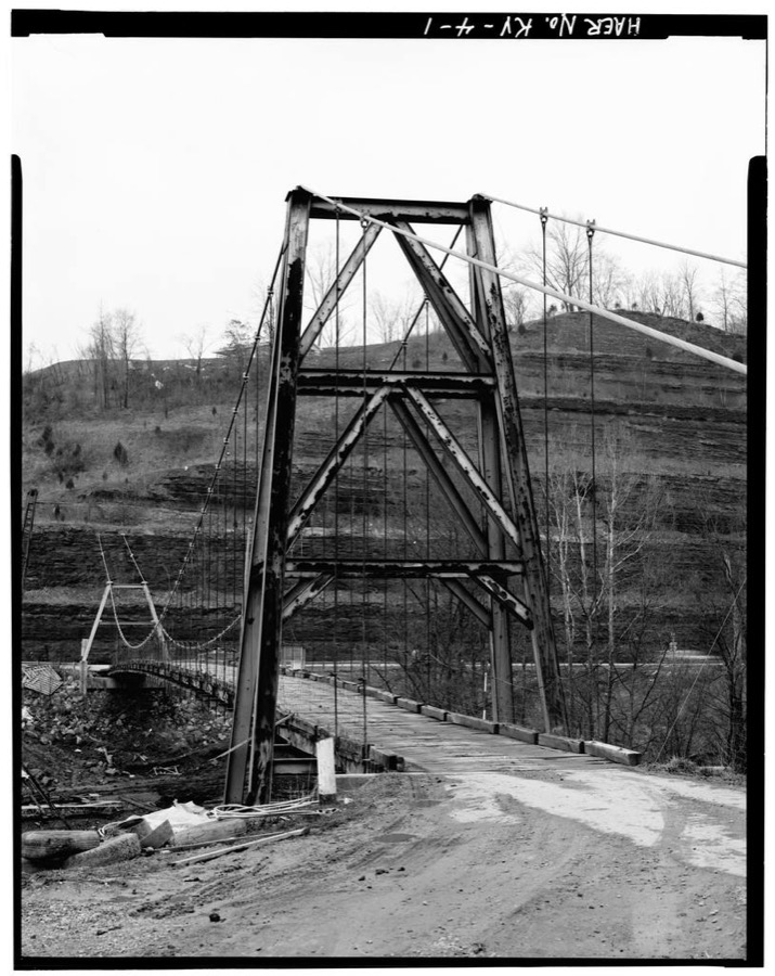 Boldman Bridge, Spanning Levisa Fork, Pikeville, Pike County, KY