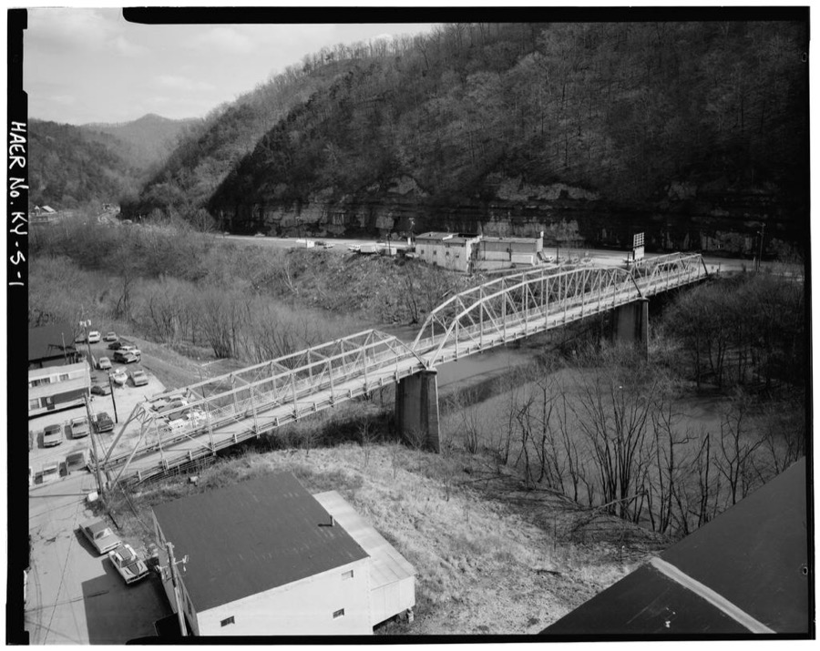 U. S. 23 Middle Bridge, Spanning Levisa Fork, Pikeville, Pike County, KY