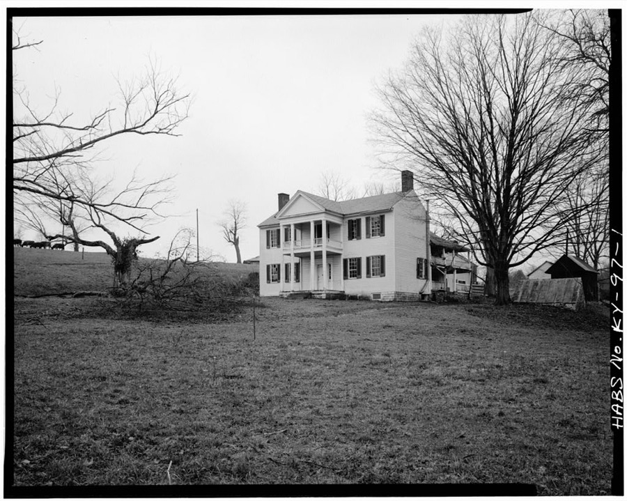 William Guyn House, Mundy's Landing & Pauls Mill Roads, Troy, Woodford County, KY