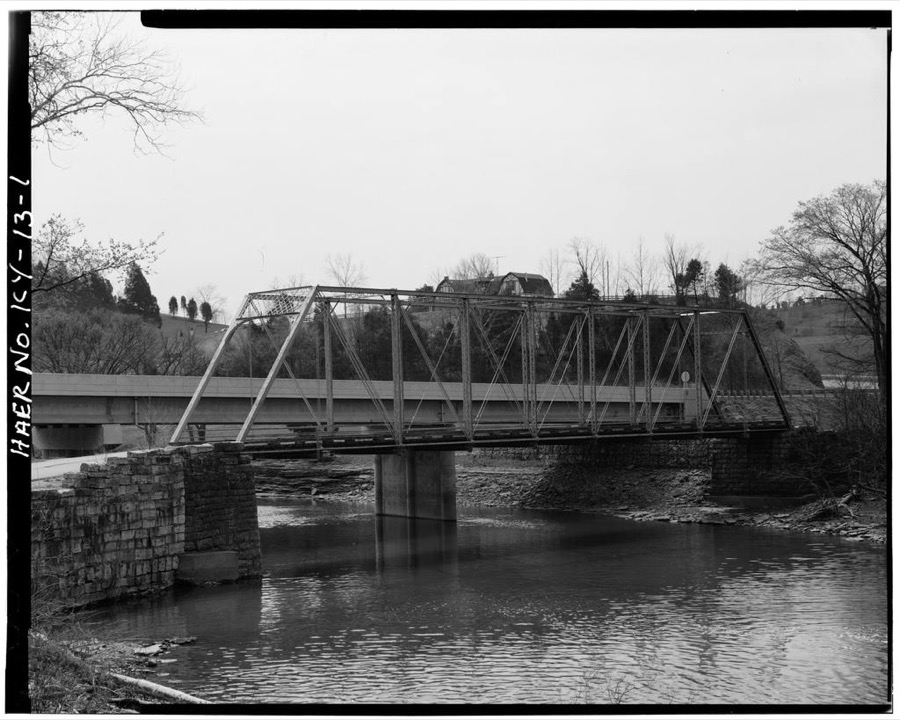 Red Bridge, Spanning North Benson Creek, Frankfort, Franklin County, KY