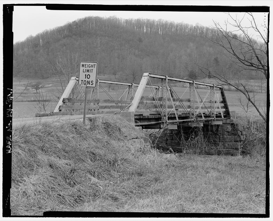 Kentucky 1013 Bridge, Spanning Sand Lick Creek at Kentucky Route 1013, Plummers Landing, Fleming County, KY