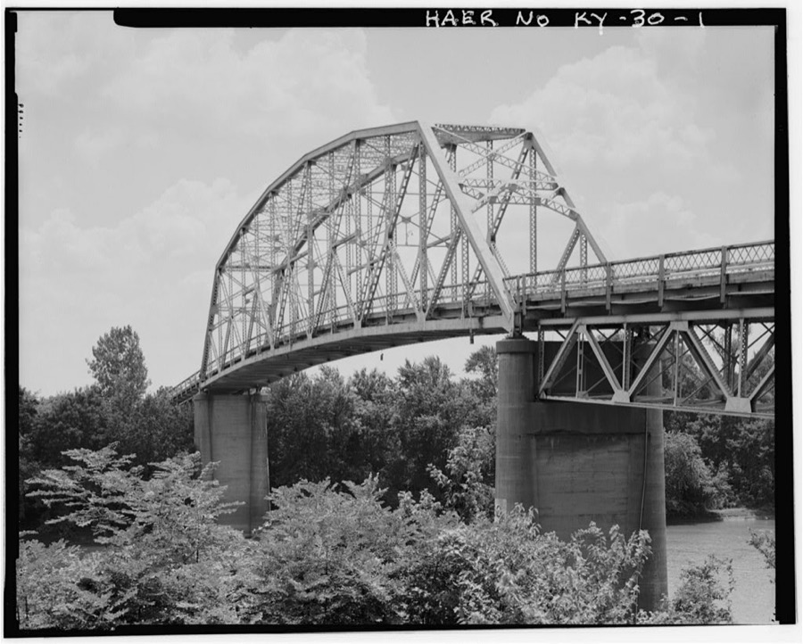 James Bethel Gresham Memorial Bridge, Spanning Green Pond River at Kentucky Route 81, Calhoun, McLean County, KY