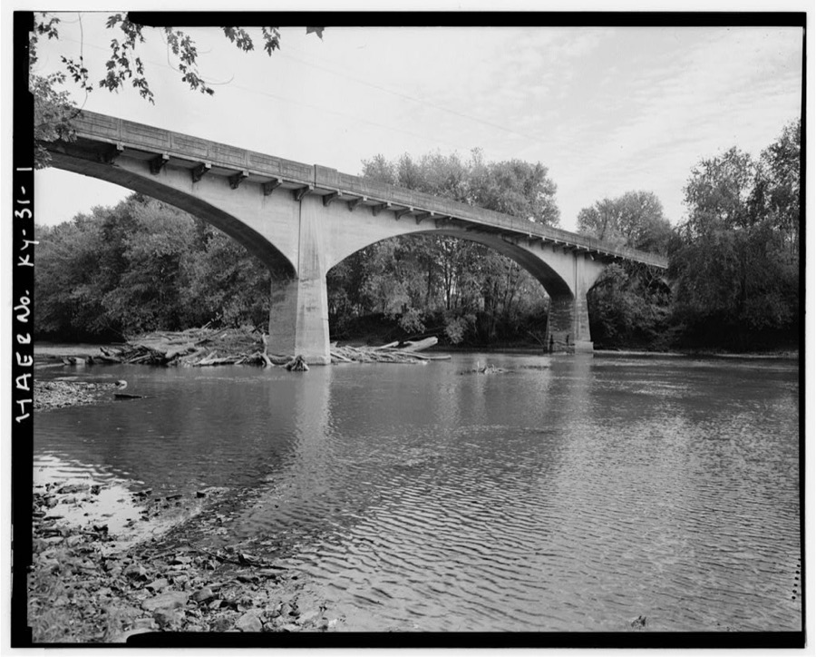 Andrew J. Sullivan Bridge, Spanning Cumberland River, Williamsburg, Whitley County, KY
