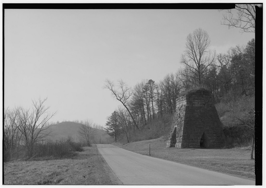 Mount Savage Iron Furnace, Junction of U.S. Route 60 & State Route 1, Grayson, Carter County, KY
