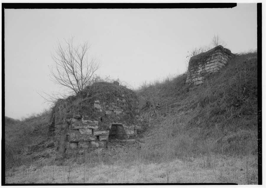 Hunnewell Iron Furnace, Junction of State Routes 2 & 1773, Hunnewell, Greenup County, KY