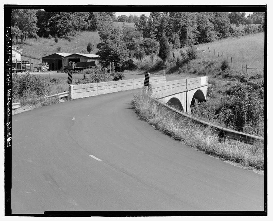 Kentucky Route 36 Bridge, Spanning Lick Fork Creek near Camp Northward, Williamstown, Grant County, KY