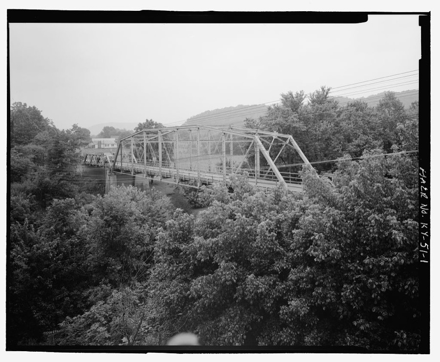 Kentucky 1804 Bridge, Spanning Clear Fork Creek, Saxton, Whitley County, KY