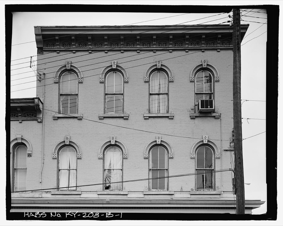 Boro Brothers Building, Confectionary & Saloon, 118-120 East Second Street, Covington, Kenton County, KY