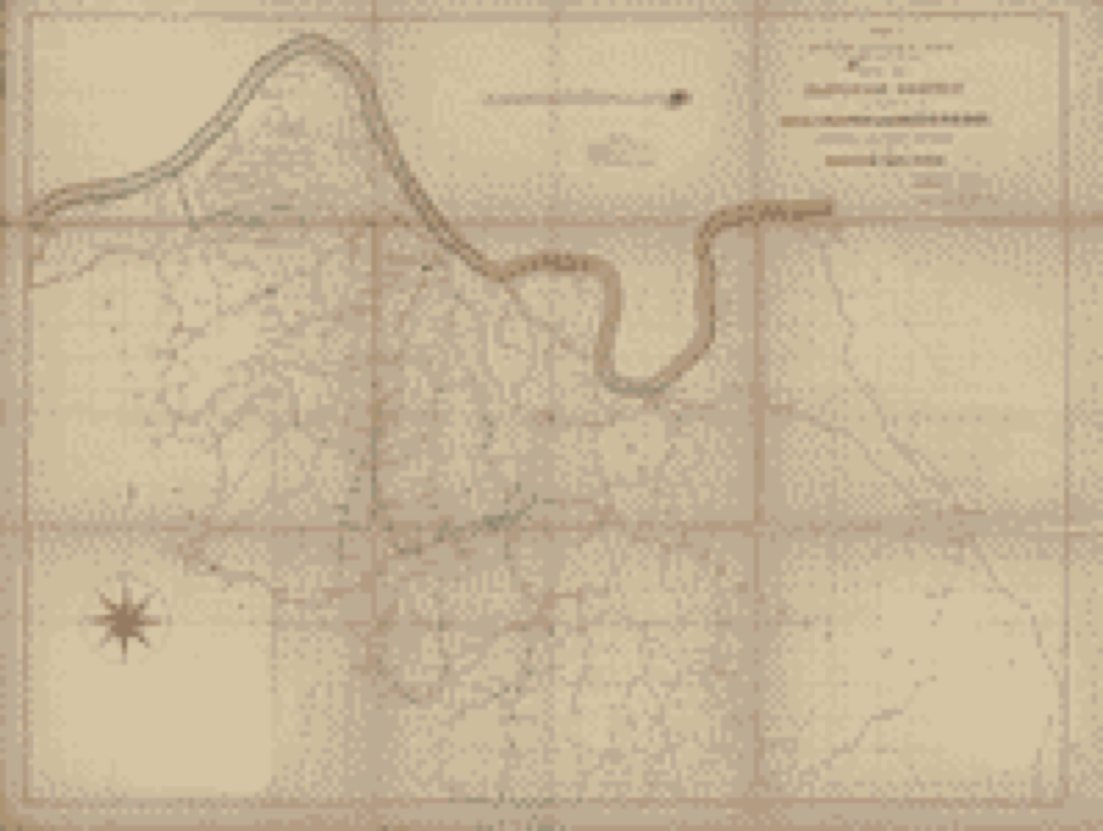 Land ownership map, 1887 - Map of Hancock County and parts of Ohio, Grayson and Breckinridge : showing eastern outline of the western coal field