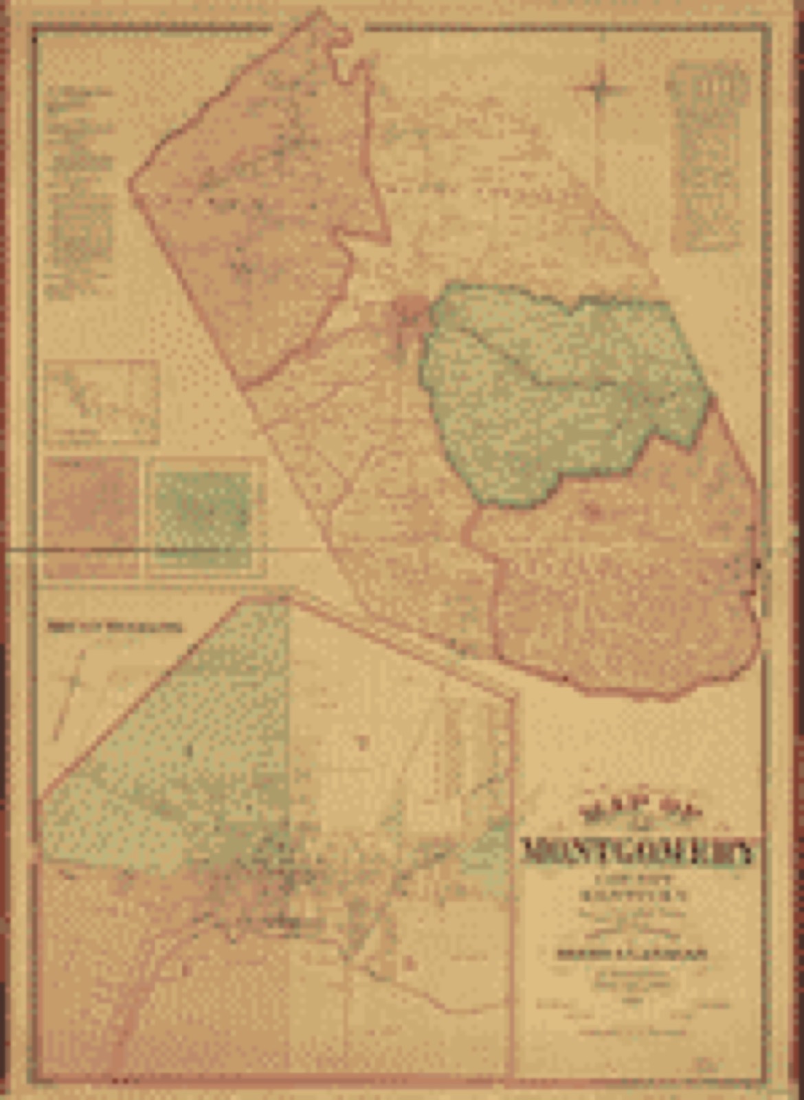 Land ownership map, 1879 - Map of Montgomery County, Kentucky