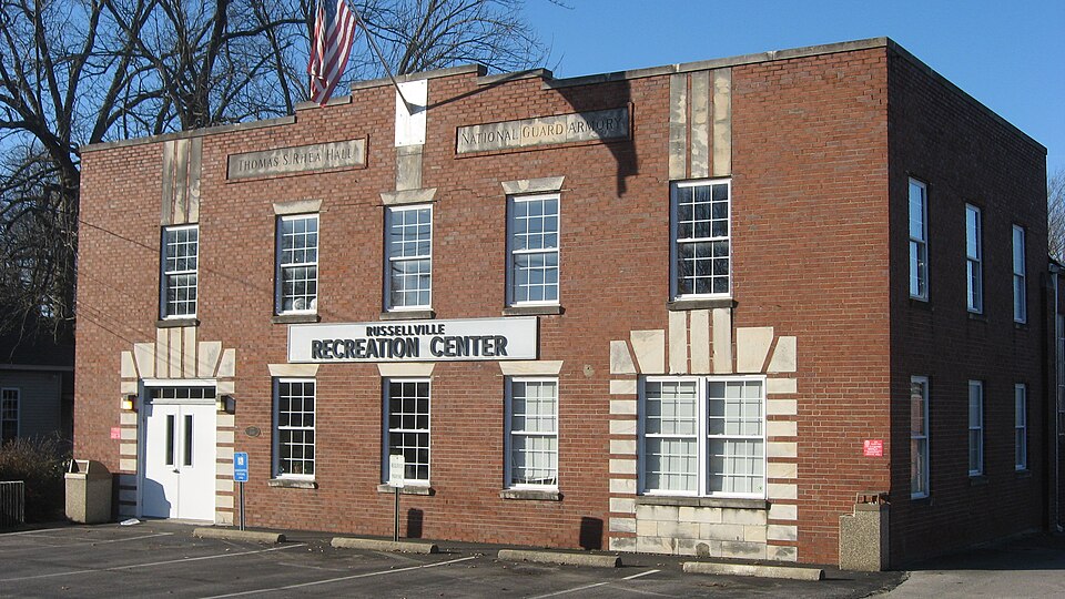Photograph of Russellville Armory