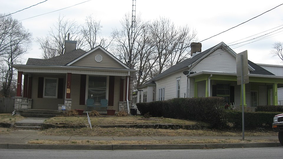Photograph of Shake Rag Historic District