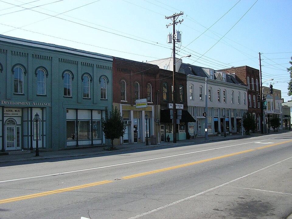 Photograph of Irvine Historic Business District