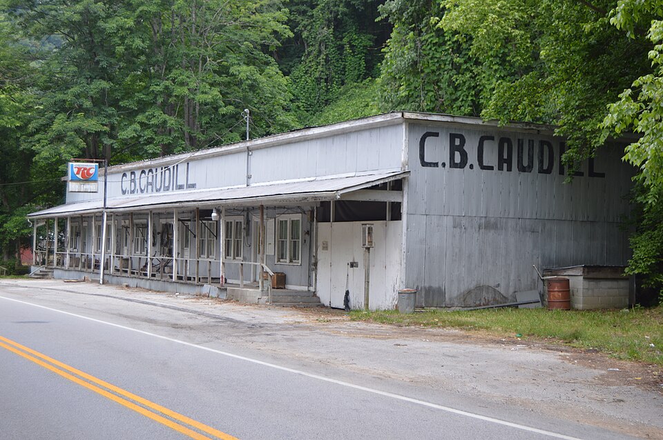 Photograph of C.B. Caudill Store