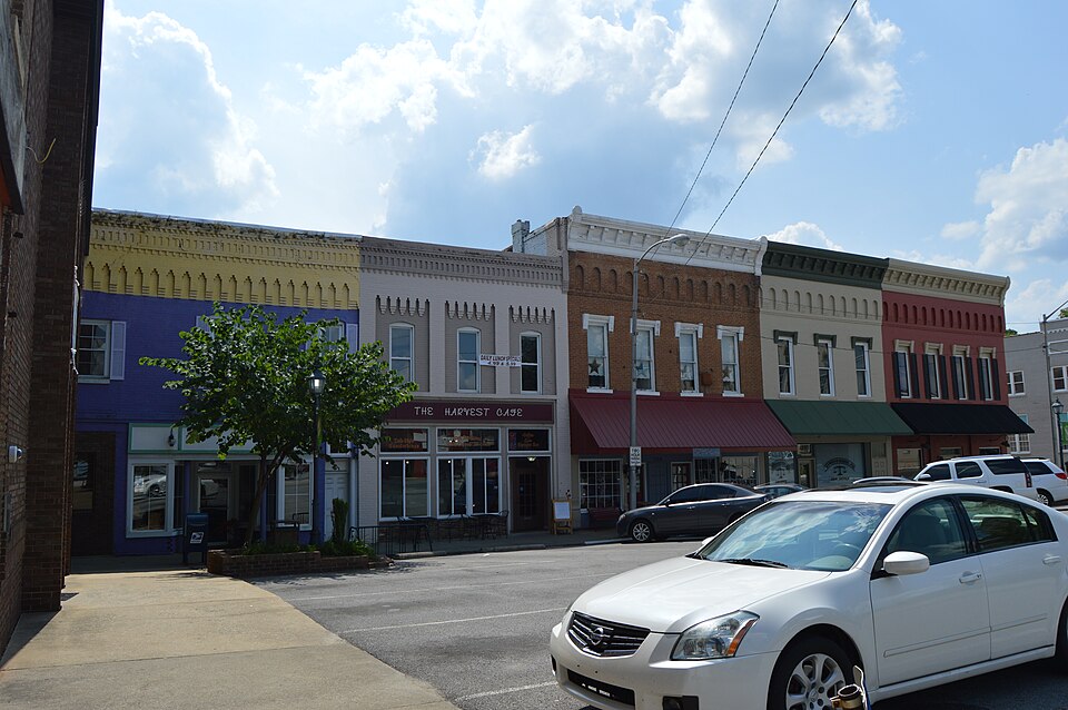 Photograph of Columbia Commercial Historic District