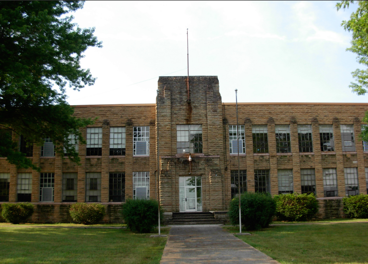 Photograph of Old Wayne County High School