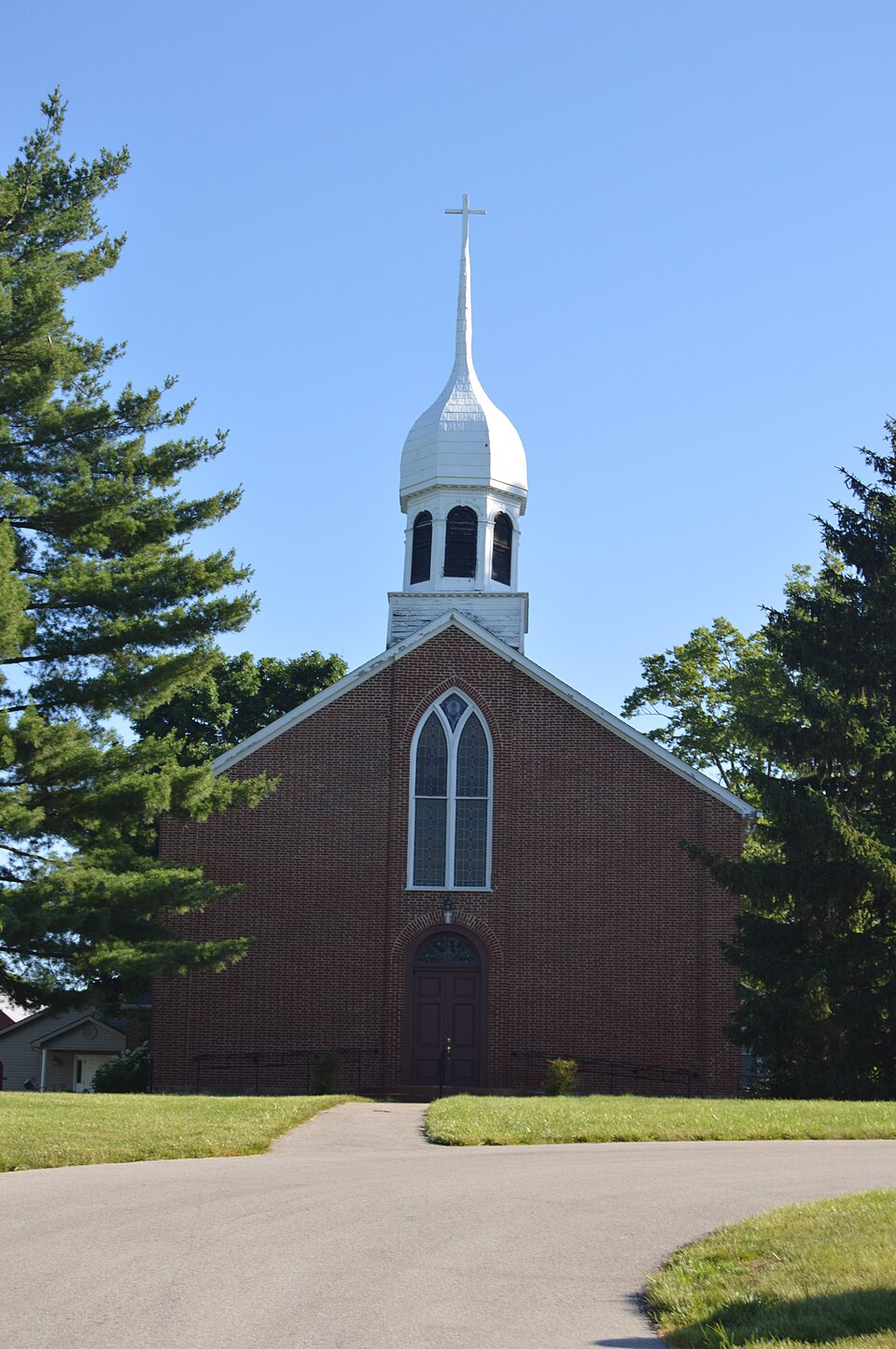 Photograph of St. Francis Mission at White Sulphur